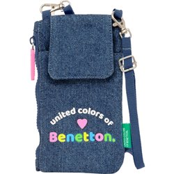 MONEDERO PORTAMOVIL BENETTON "DENIM"