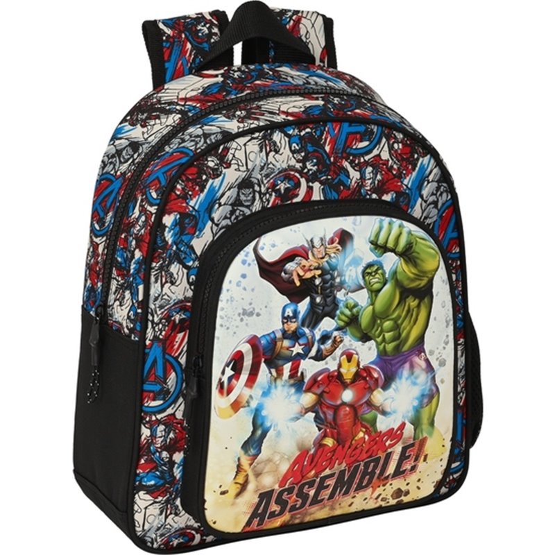 MOCHILA INFANTIL ADAPT.CARRO AVENGERS "FOREVER"