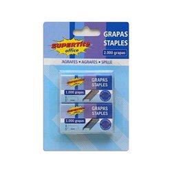 RECAMBIO DE 1.000 GRAPAS N. 10 (PEQUEÑAS) - 2UDS