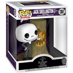 FIGURA POP DISNEY DELUXE PESADILLA ANTES DE NAVIDAD 30TH ANNIVERSARY JACK SKELLINGTON WITH HALLOWEEN DOOR