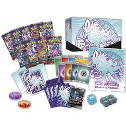 ESTUCHE SURTIDO JUEGO CARTAS COLECCIONABLES ELITE FUERZAS TEMPORALES ESCARLATA Y PURPURA POKEMON ESPAÑOL