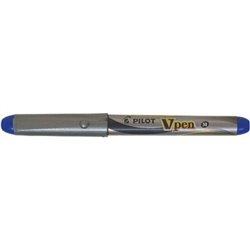 PLUMA DESECHABLE VPEN SILVER AZUL PILOT SVP-4M-L TAMAÑO - AZUL