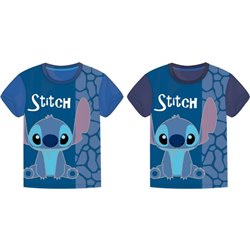 CAMISETAS SURT. 2 DISEÑOS 3-8 AÑOS STITCH