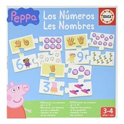 PUZZLE LOS NUMEROS PEPPA PIG "COSY CORNER"