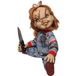 FIGURA CHUCKY EL MUÑECO DIABOLICO PARLANTE 38CM