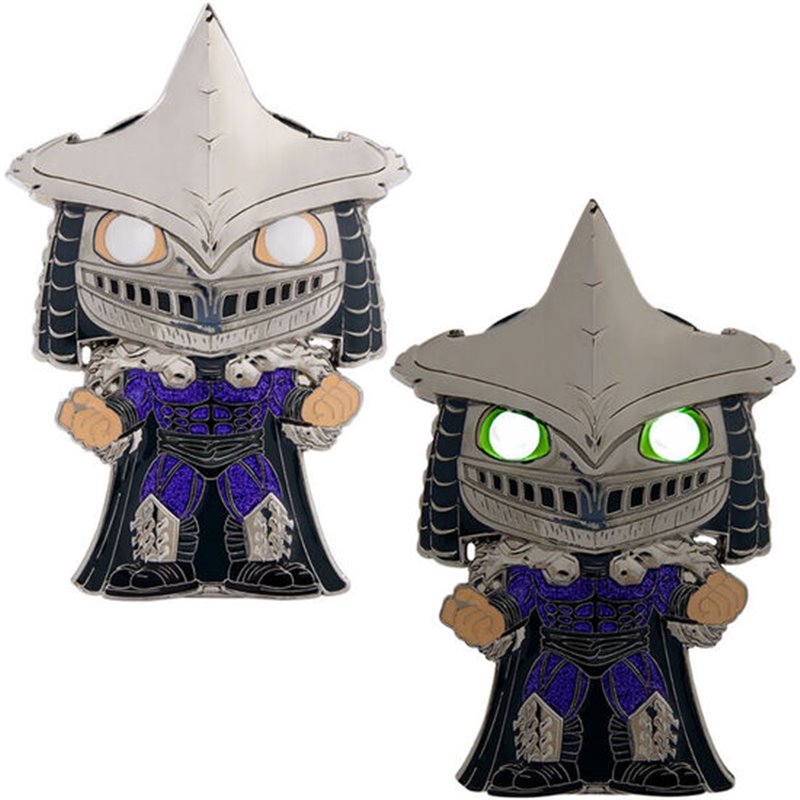 PACK 12 POP PIN TORTUGAS NINJA SUPER SHREDDER 10CM 11 + 1 CHASE