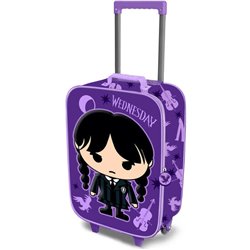 MALETA TROLLEY 3D CHIBI MIERCOLES