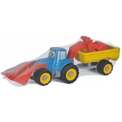 TRACTOR C/PALA Y REMOLQUE 55 CM.