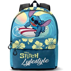 MOCHILA LIFESTYLE STITCH DISNEY 34M ADAPTABLE