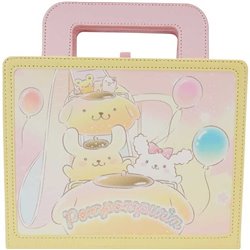 CUADERNO POMPOMPURIN &#38; MACARRON CARNIVAL SANRIO LOUNGEFLY