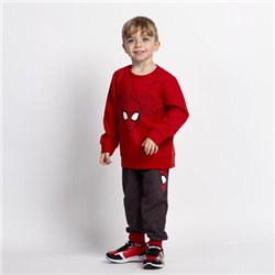 CHANDAL COTTON BRUSHED SPIDERMAN