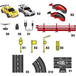 PISTA CIRCUITO SPEED&GO 2 COCHES. CAJA 54X42X6