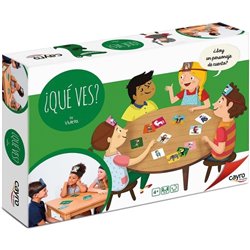 JUEGO EDUCATIVO QUÉ VES +5 AÑOS