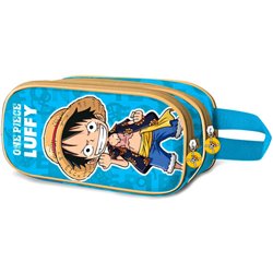 PORTATODO MONKEY ONE PIECE DOBLE