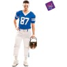 DISFRAZ JUGADOR RUGBY AZUL TALLA M-L