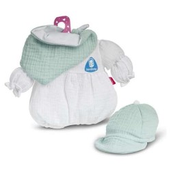 ROPA SANIBABY ANTIBACTERIAS 40 CM MODELO VERDE