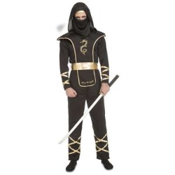 DISFRAZ BLACK NINJA TALLA S