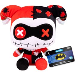 PELUCHE HARLEY QUINN PATCHWORK DC COMICS 17,5CM