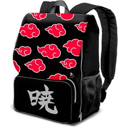 MOCHILA SOLAPA CLOUDS NARUTO SHIPPUDEN 45CM