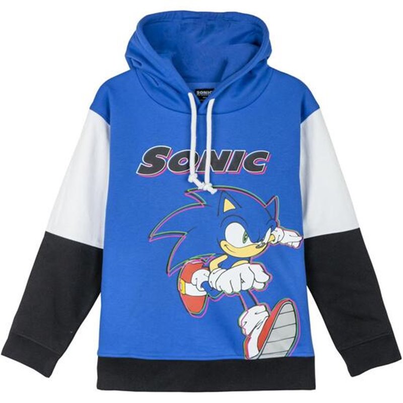 SUDADERA CON CAPUCHA COTTON BRUSHED SONIC