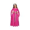 DISFRAZ PRINCESA MEDIEVAL ROSA TALLA 10-12 Y