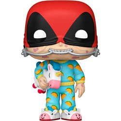 FIGURA POP MARVEL DEADPOOL - DEADPOOL SLEEPOVER