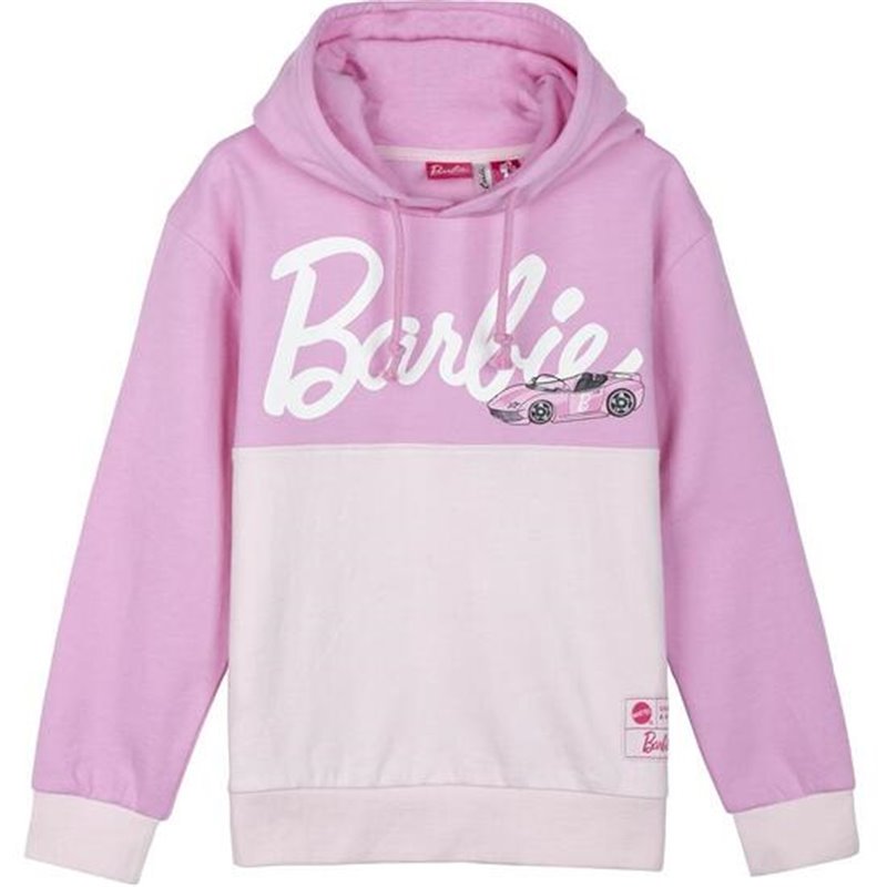 SUDADERA CON CAPUCHA COTTON BRUSHED BARBIE