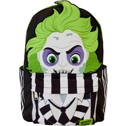 MOCHILA NYLON BEETLEJUICE LOUNGEFLY 43CM