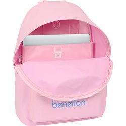 MOCHILA PARA PORTATIL 14,1" BENETTON "PINK"