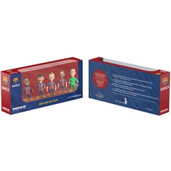 BLISTER 5 FIGURAS MINIX FC BARCELONA 7CM