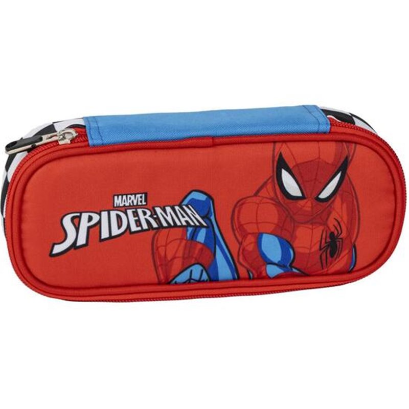 ESTUCHE PORTATODO OVALADO SPIDERMAN