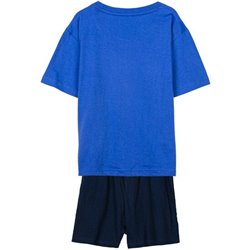 PIJAMA CORTO SINGLE JERSEY SPIDERMAN BLUE