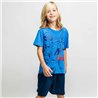 PIJAMA CORTO SINGLE JERSEY SPIDERMAN BLUE