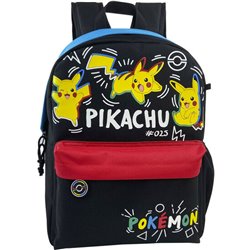 MOCHILA PIKACHU POKEMON 40CM ADAPTABLE