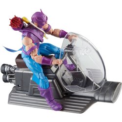 FIGURA HAWKEYE WITH SKY-CYCLE BEYOND EARTHS MIGHTIEST LOS VENGADORES AVENGERS MARVEL 15CM