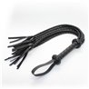 Braided Flogger 75 cm Black