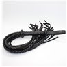 Braided Flogger 75 cm Black