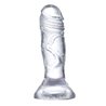 Realistic Dildo Crystal Material 12,3 cm