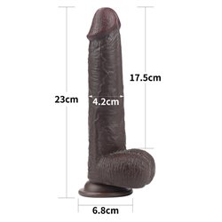 Dildo Sliding 9 Black