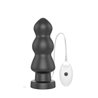 Vibrating Butt Plug King Sized 7.8 Black