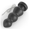 Vibrating Butt Plug King Sized 7.8 Black