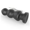 Vibrating Butt Plug King Sized 7.8 Black