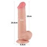 Sliding Skin Dual Layer Dildo 8