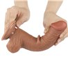 Dildo Sliding Skin 8 Brown