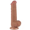 Dildo Sliding Skin 8 Brown