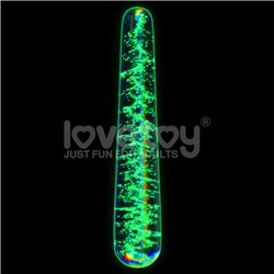 Glow in the Dark Glass Dildo Twilight Gleam Slim