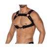 H4RNESS05 Chest Harness Neon Black One Size