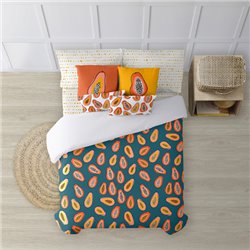 FUNDA NÓRDICA 100% ALGODÓN MODELO MUMBAI PARA CAMA DE 240X220 CM.