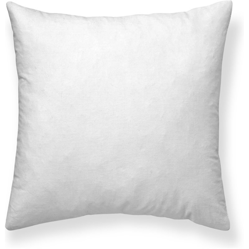 FUNDA DE ALMOHADA 100% ALDOGÓN PEINADO SATÉN LISO WHITE DE 65X65CM.