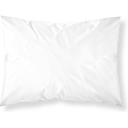 FUNDA DE ALMOHADA 100% ALGODÓN LISO WHITE DE 50X80CM.